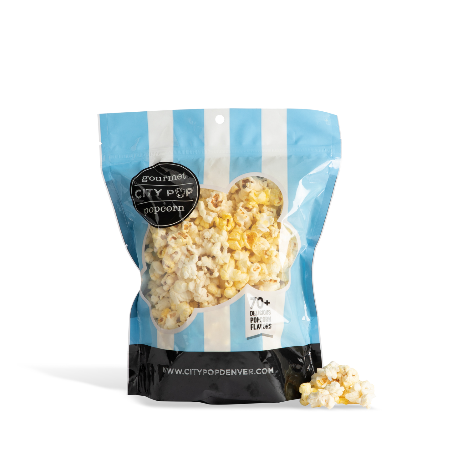 City Pop Butter Popcorn Bag With Kernels